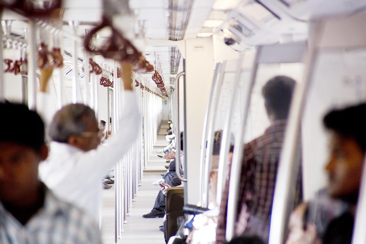 Kestävä kehitys Delhin metro